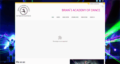 Desktop Screenshot of dancebrian.com